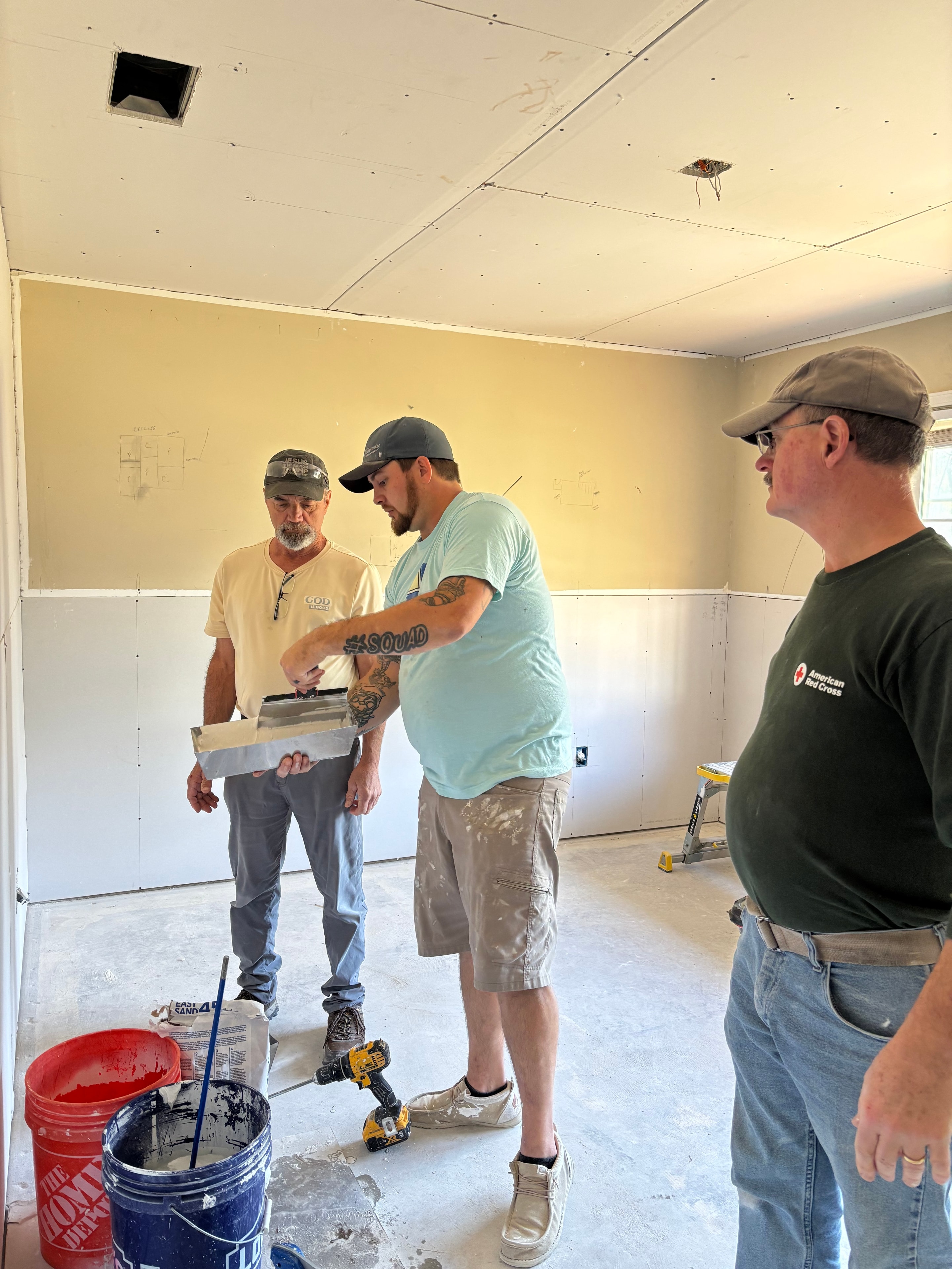 Faith Responders volunteers in action